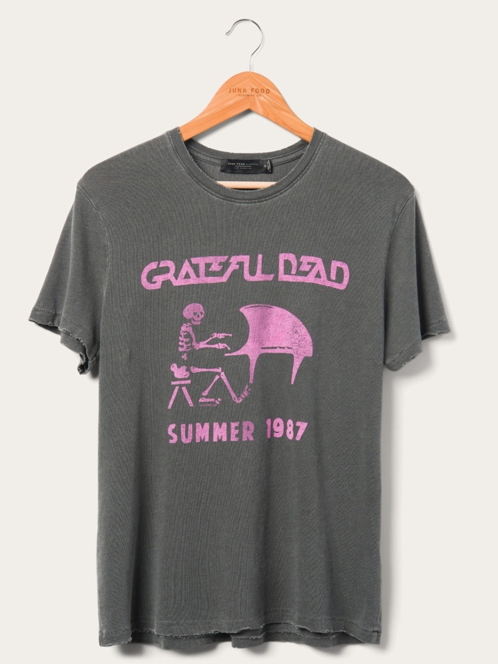 Junkfood clothing Women’s Grateful dead summer tour vintage style distressed tee